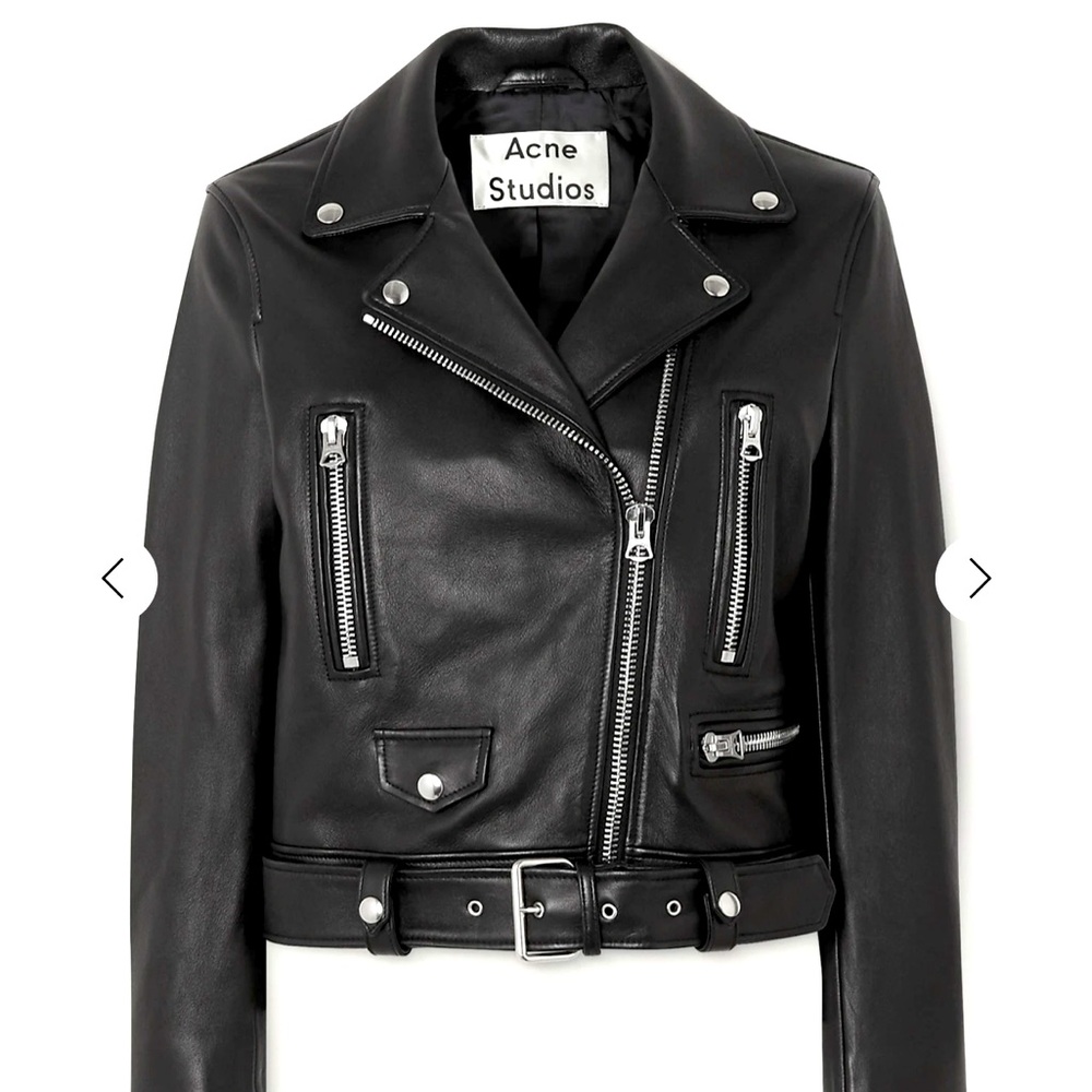 Authentic NWT Acne Studios Leather Biker
